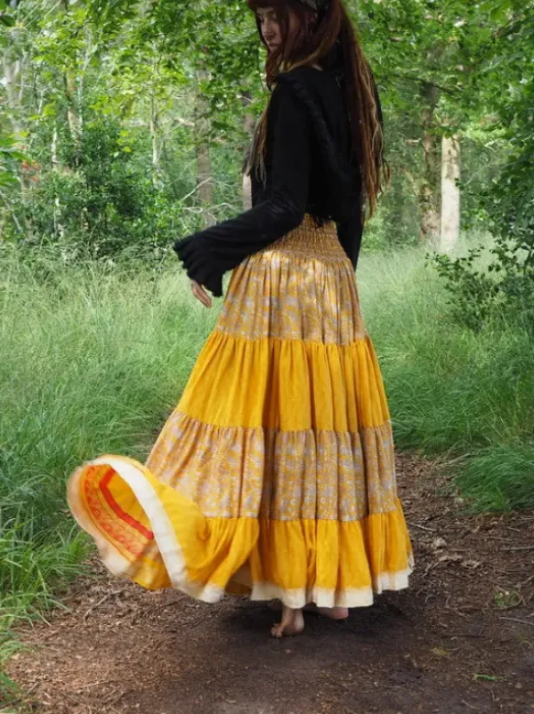 The TwoSisters Zijden Rokken|Zijden Bohemian Rokken-Bohemian Rok 432