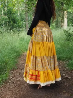 The TwoSisters Zijden Rokken|Zijden Bohemian Rokken-Bohemian Rok 432