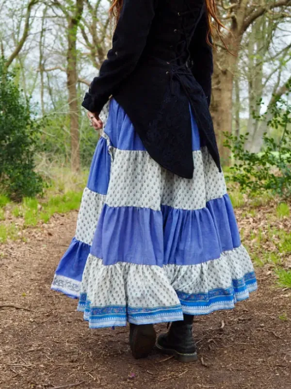 The TwoSisters Zijden Rokken|Zijden Bohemian Rokken-Bohemian Rok 293