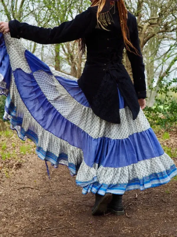 The TwoSisters Zijden Rokken|Zijden Bohemian Rokken-Bohemian Rok 293