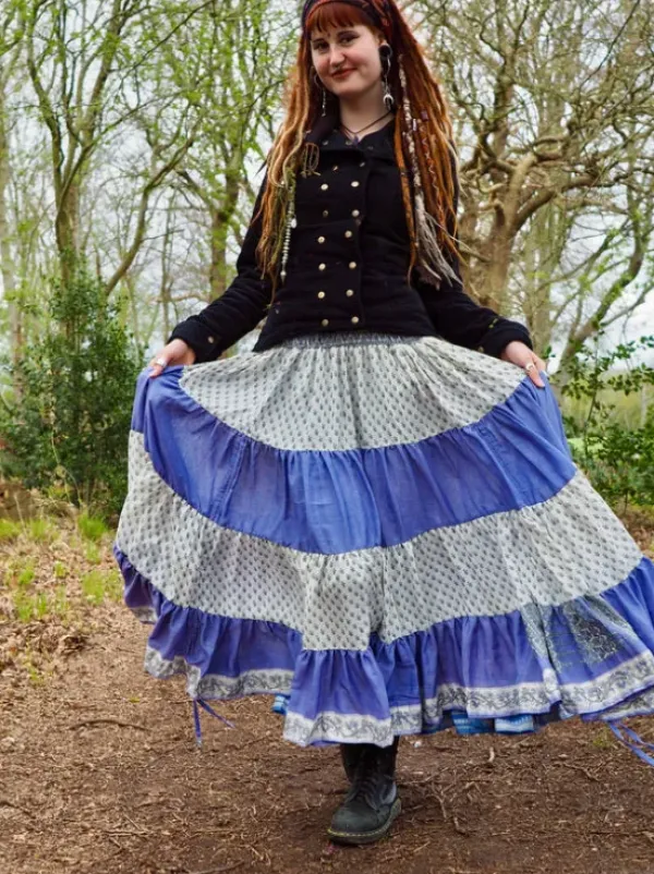 The TwoSisters Zijden Rokken|Zijden Bohemian Rokken-Bohemian Rok 293