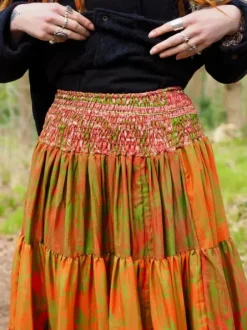 The TwoSisters Zijden Rokken|Zijden Bohemian Rokken-Bohemian Rok 285