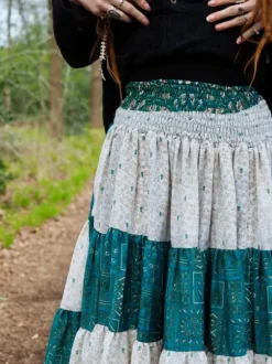 The TwoSisters Zijden Rokken|Zijden Bohemian Rokken-Bohemian Rok 273