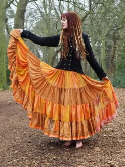 The TwoSisters Zijden Rokken|Zijden Bohemian Rokken-Bohemian Rok 35