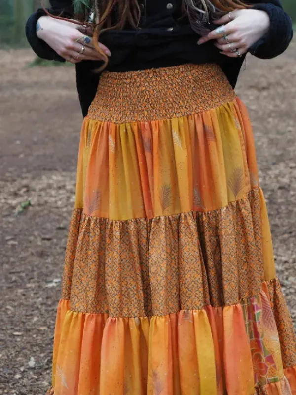 The TwoSisters Zijden Rokken|Zijden Bohemian Rokken-Bohemian Rok 35