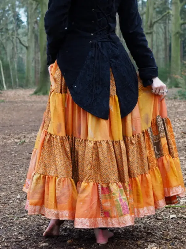 The TwoSisters Zijden Rokken|Zijden Bohemian Rokken-Bohemian Rok 35