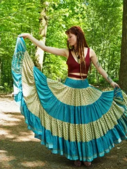 The TwoSisters Zijden Rokken|Zijden Bohemian Rokken-Bohemian Rok 297