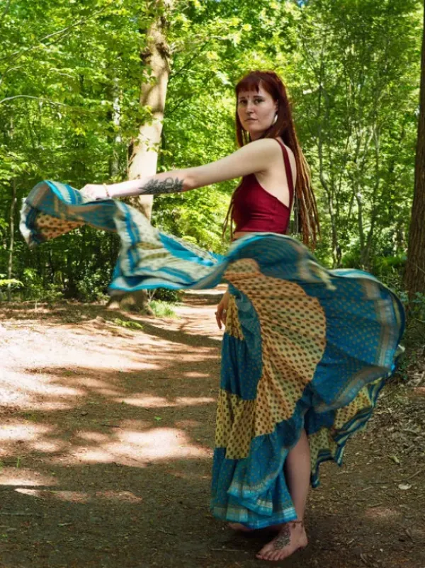 The TwoSisters Zijden Rokken|Zijden Bohemian Rokken-Bohemian Rok 297