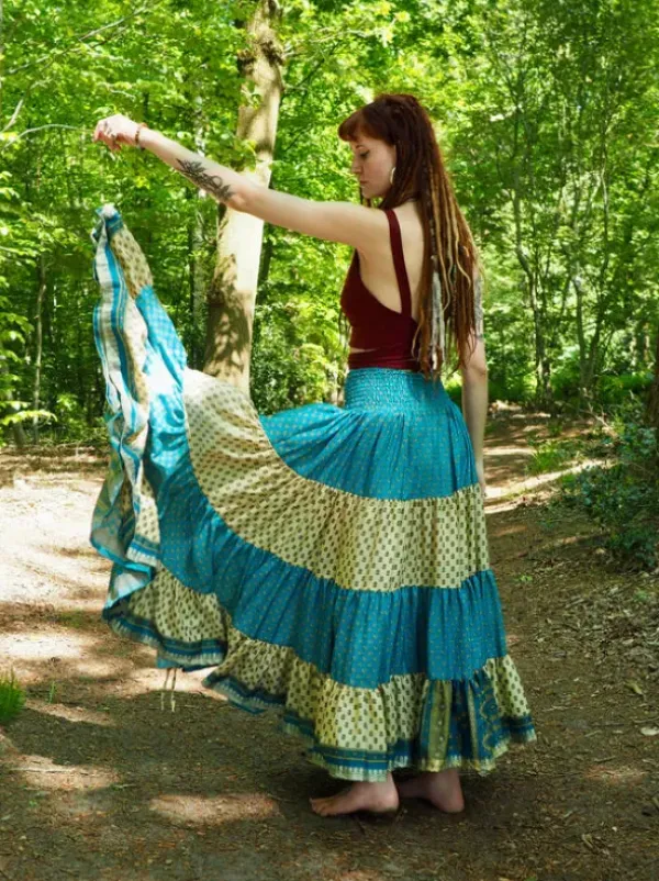 The TwoSisters Zijden Rokken|Zijden Bohemian Rokken-Bohemian Rok 297