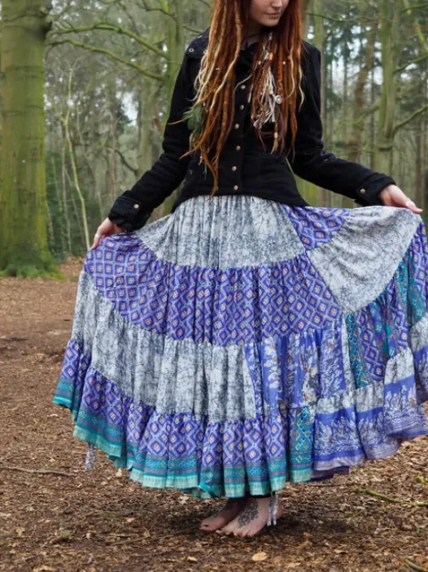 The TwoSisters Zijden Rokken|Zijden Bohemian Rokken-Bohemian Rok 23