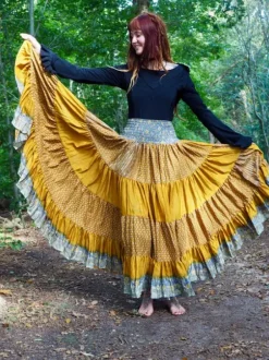 The TwoSisters Zijden Rokken|Zijden Bohemian Rokken-Bohemian Rok 510