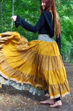 The TwoSisters Zijden Rokken|Zijden Bohemian Rokken-Bohemian Rok 510