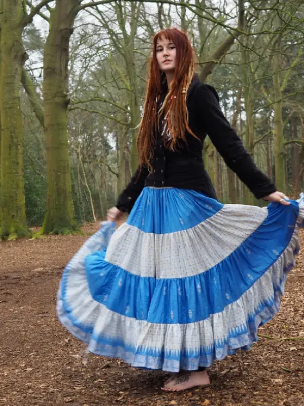 The TwoSisters Zijden Rokken|Zijden Bohemian Rokken-Bohemian Rok 27