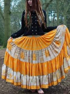 The TwoSisters Zijden Rokken|Zijden Bohemian Rokken-Bohemian Rok 46