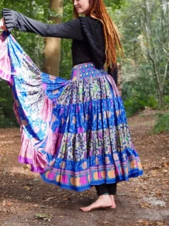 The TwoSisters Zijden Bohemian Rokken|Zijden Rokken-Bohemian Rok 526