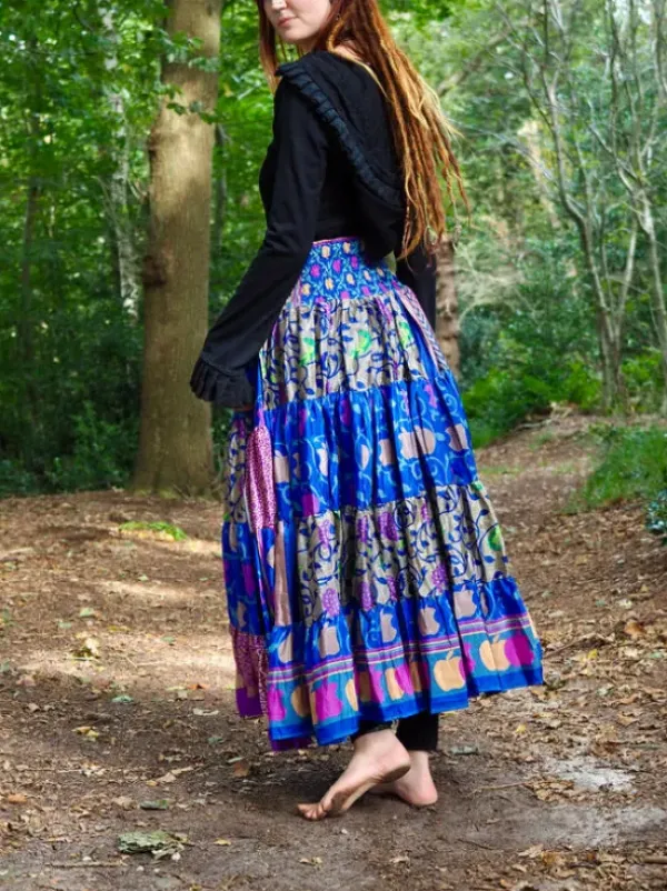 The TwoSisters Zijden Bohemian Rokken|Zijden Rokken-Bohemian Rok 526