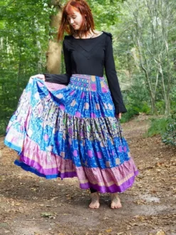 The TwoSisters Zijden Bohemian Rokken|Zijden Rokken-Bohemian Rok 526