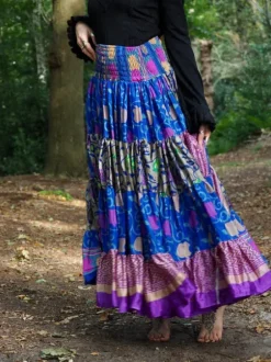 The TwoSisters Zijden Bohemian Rokken|Zijden Rokken-Bohemian Rok 526