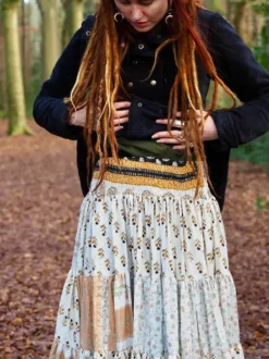 The TwoSisters Zijden Rokken|Zijden Bohemian Rokken-Bohemian Rok 93