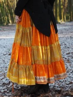 The TwoSisters Zijden Rokken|Zijden Bohemian Rokken-Bohemian Rok 252