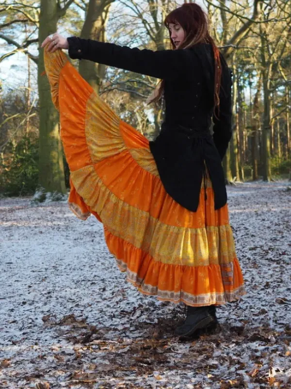 The TwoSisters Zijden Rokken|Zijden Bohemian Rokken-Bohemian Rok 252