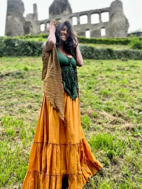 The TwoSisters Tops|Zomer-Boho Top Aphrodite Groen