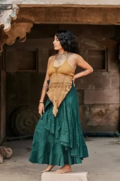 The TwoSisters Tops|Zomer-Boho Top Aphrodite Massala