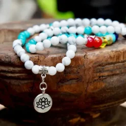 The TwoSisters Kettingen|Buddhist Malas-Chakra balans Mala