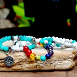 The TwoSisters Kettingen|Buddhist Malas-Chakra balans Mala