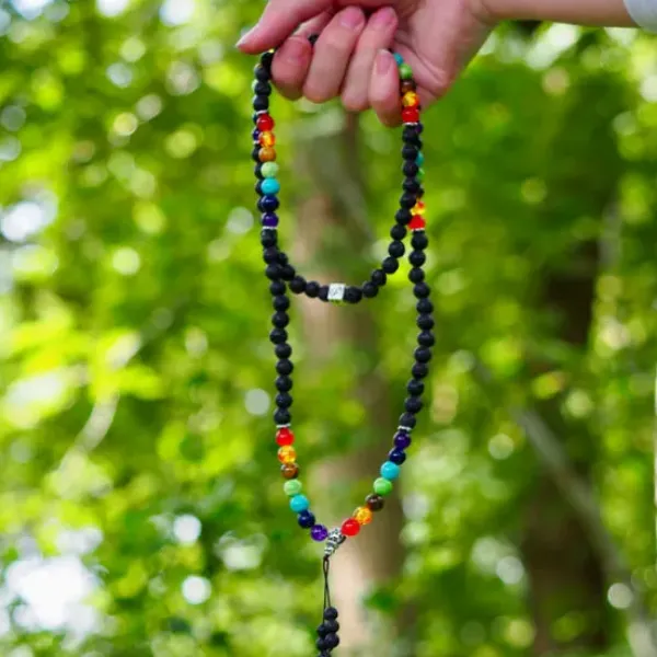 The TwoSisters Kettingen|Buddhist Malas-Chakra balans Mala