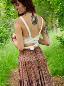 The TwoSisters Tops|Bratops-Demeter Bratop Gebroken wit