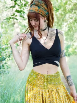 The TwoSisters Tops|Bratops-Demeter Bratop Zwart