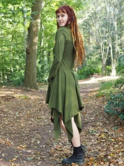 The TwoSisters Plus Size|Gypsy-Elven Pixie Dress Groen