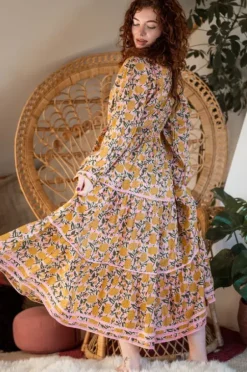 The TwoSisters Plus Size|Gypsy-Enid Jurk (Limited Edition)