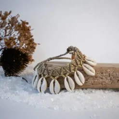 The TwoSisters Enkelbandjes-Enkelbandje Macramé Kauri Massala