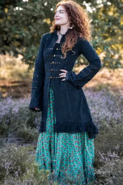 The TwoSisters Plus Size-Fairy Jas zwart