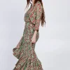 The TwoSisters Ibiza|Flamenco-Flamenco Rok & Blouse Groen