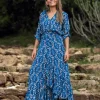 The TwoSisters Ibiza|Flamenco-Flamenco Rok Blauw