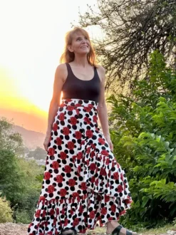 The TwoSisters Ibiza|Flamenco-Flamenco Rok Rozen Wit
