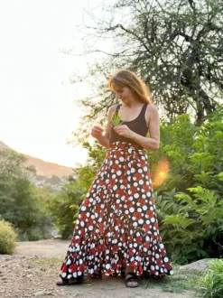 The TwoSisters Ibiza|Flamenco-Flamenco Rok Rozen Zwart