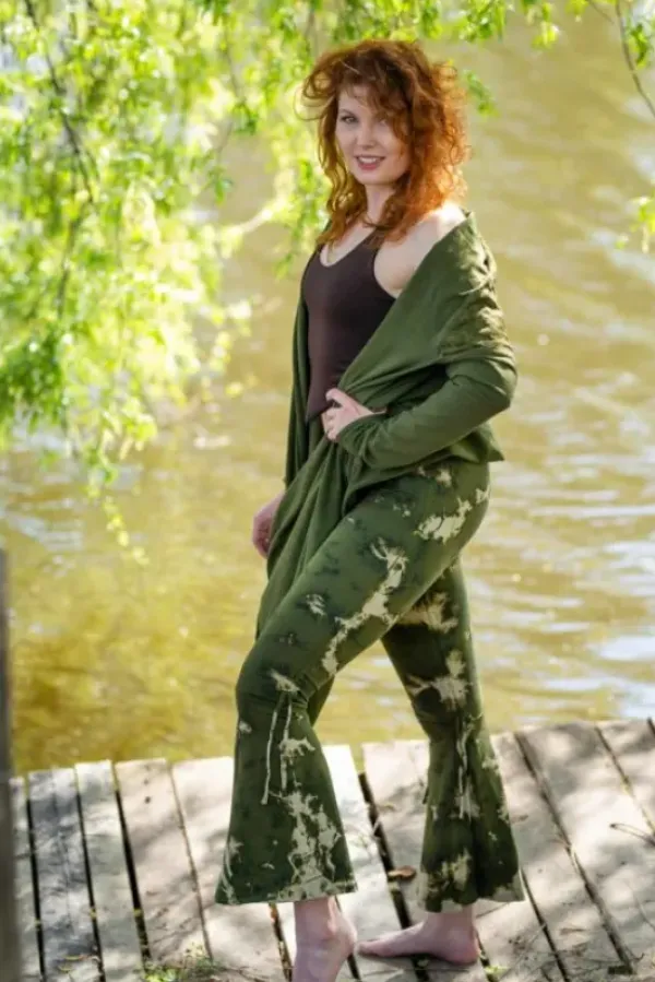 The TwoSisters Tops|Plus Size-Fly Vest Green