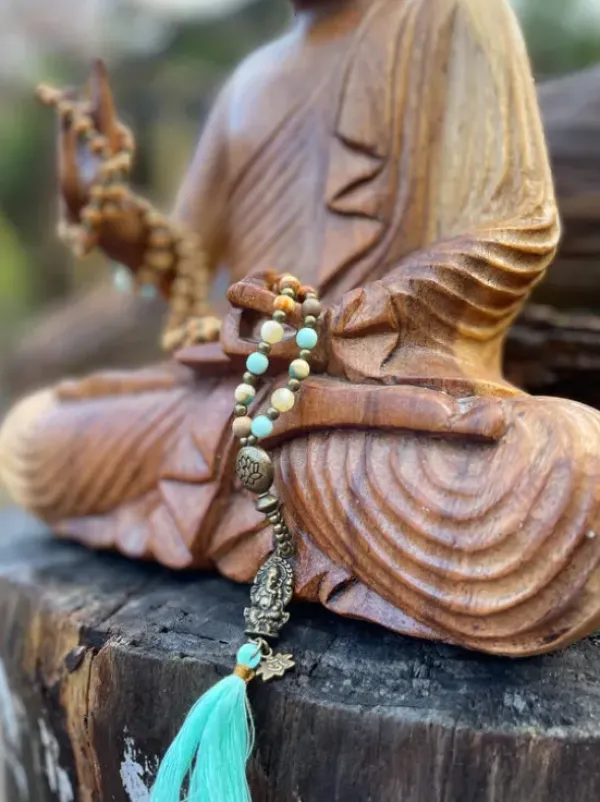 The TwoSisters Kettingen|Buddhist Malas-Follow your Bliss Mala
