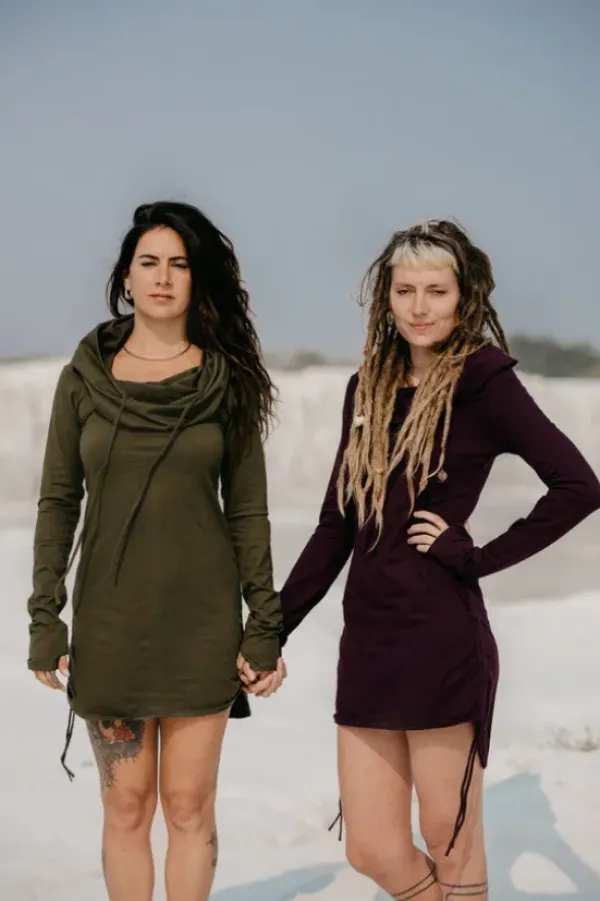 The TwoSisters Tops|Plus Size-Fortuna Tuniek Groen