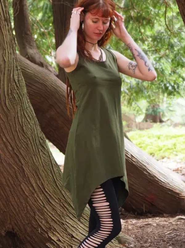The TwoSisters Tops|Plus Size-Great Top Groen