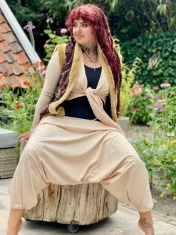 The TwoSisters Broeken|Broeken En Legging-Harmonia Harem Pant Desert Sand