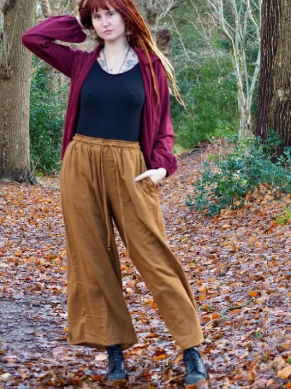 The TwoSisters Tops|Plus Size-Hooded Vest Sweater Marroon Rood