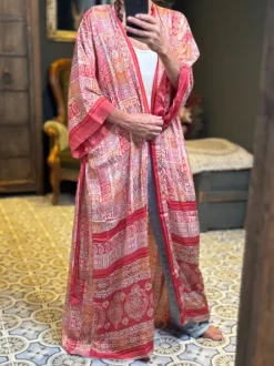 The TwoSisters Plus Size|Kimono Lang-Hope Kimono 401