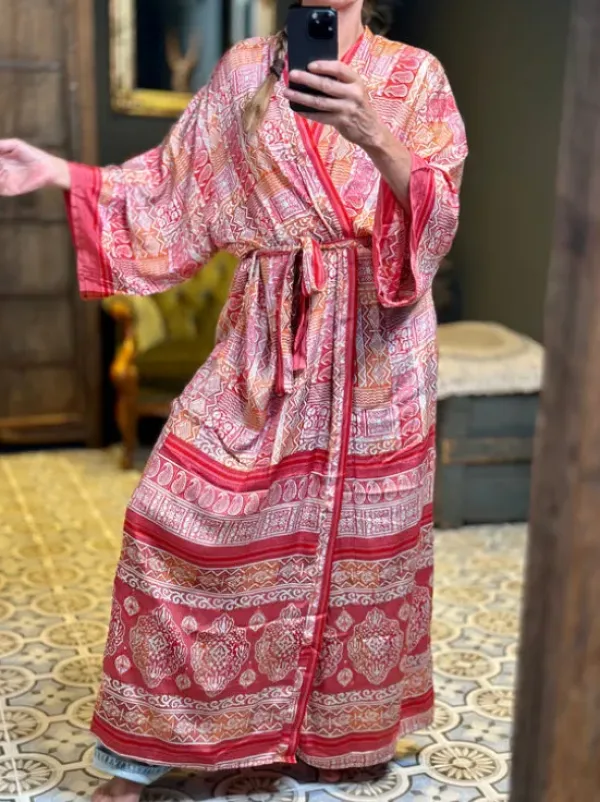 The TwoSisters Plus Size|Kimono Lang-Hope Kimono 401