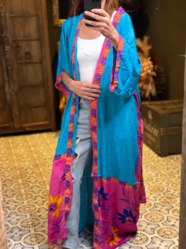 The TwoSisters Plus Size|Kimono Lang-Hope Kimono 228