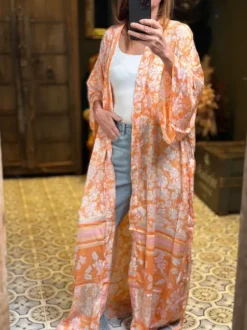 The TwoSisters Plus Size|Kimono Lang-Hope Kimono 270